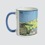 Tazón Amor por Talca Oeste Borde Celeste