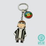 LLAVERO METAL LONCO MAPUCHE