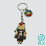 LLAVERO METAL MACHI MAPUCHE